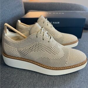 NWT Cole Haan OriginalGrand Platform Wingtip Oxfords
